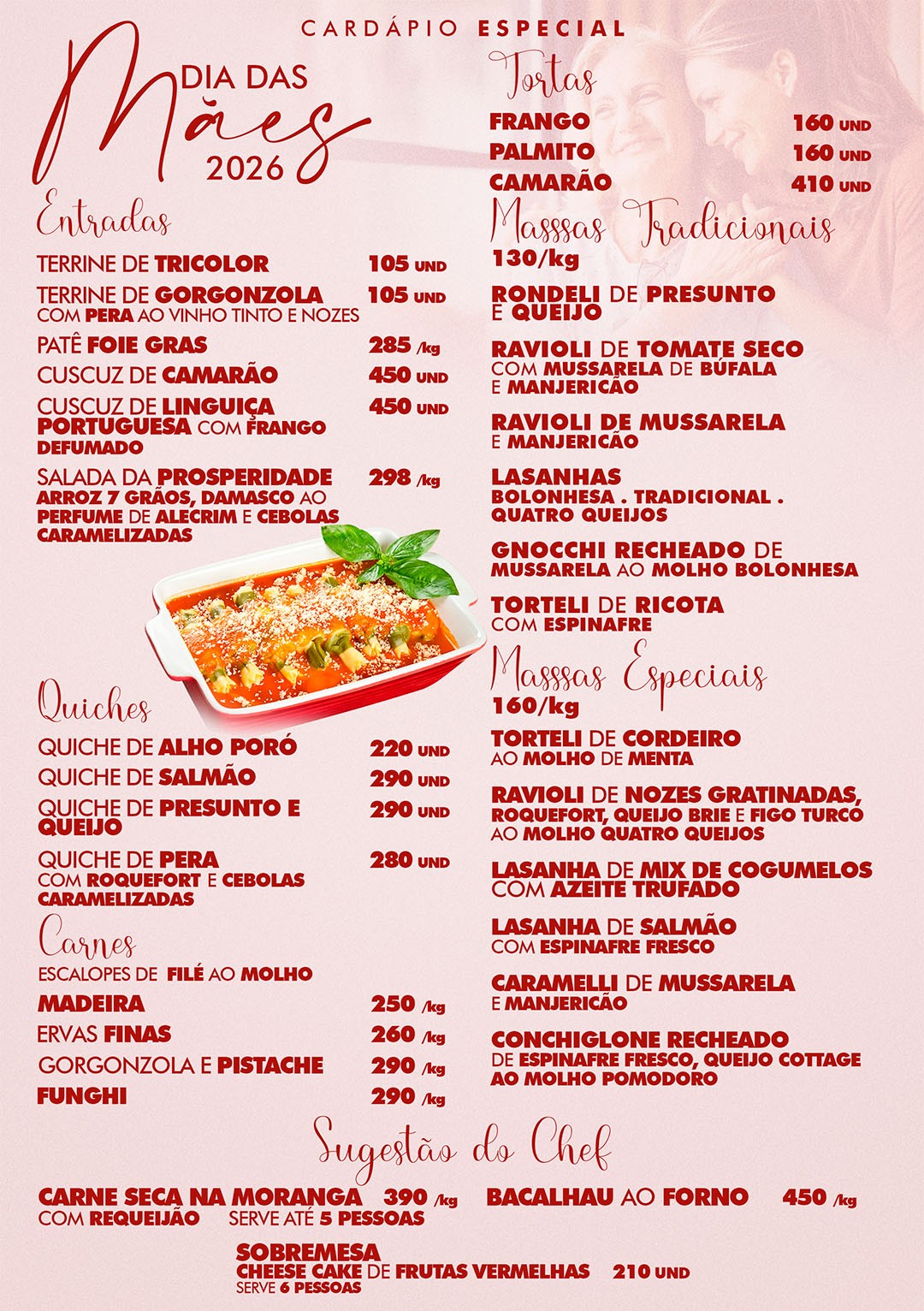 Cardápio La Buona Cucina